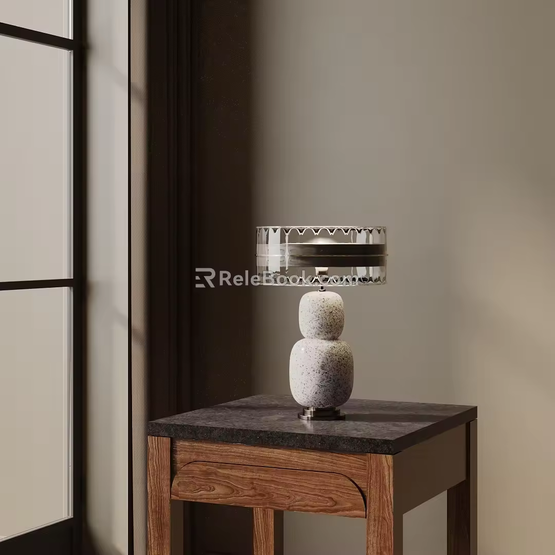 Table lamp 3d model