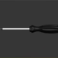 High Quality Screwdriver Tool With Black Ergonomic Handle And Metal Shaft
