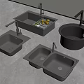 Stainless Steel Kitchen Sinks with Single Double Bowl Designs and Drainer Features