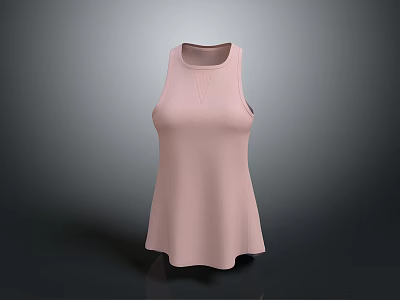 Sexy Clothing Hanging Neck Women's Top Sling Vest Sexy Clothes Women's Fashion 3d model