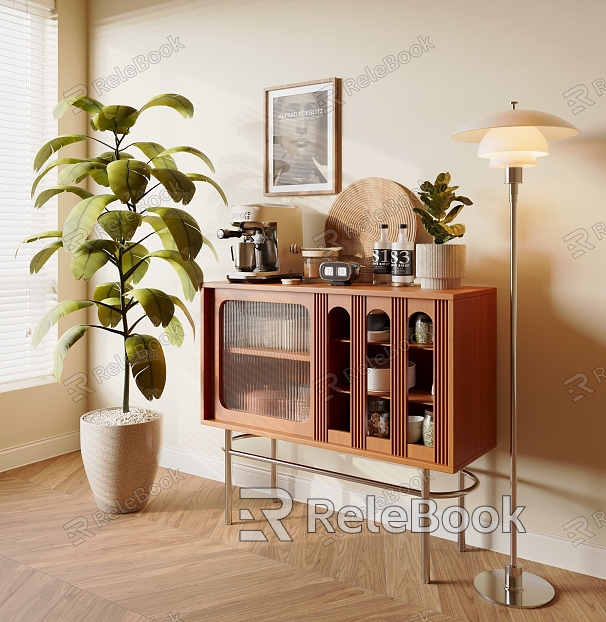 Retro Side Cabinet model