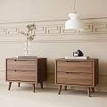 Modern bedside table 3d model