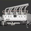 Engine Racing Engine Racing Engine Car Engine Car Engine Modern Vehicle 3d model