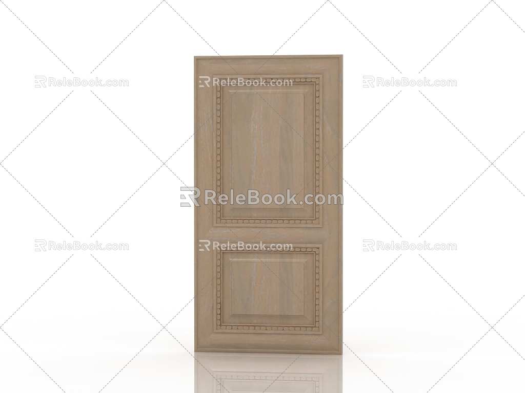 Jane's wardrobe door panel 3d model