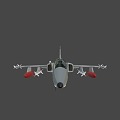 brazilian air force fighter 3d model