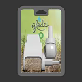 Glade White Air Freshener Dispenser With Hanging Mount And Fresh Scent Design