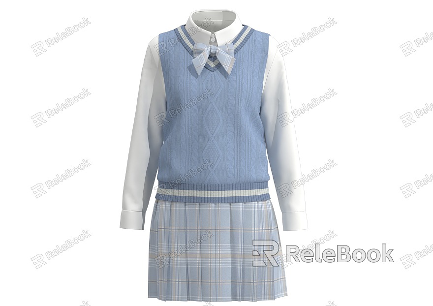 School Uniform Girls Costume JK Uniform Ladies suit model