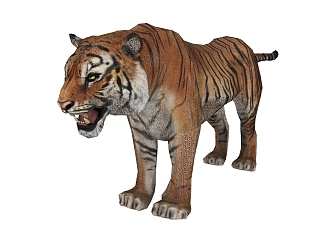 The Modern Animal Tiger 3d model