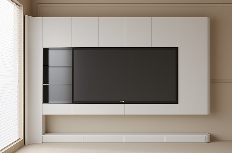 TV background wall background wall TV wall 3d model