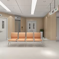 Modern Hospital Outpatient Clinic Waiting Area Design