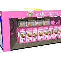 Video game city game equipment 3d model