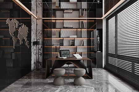 The Modern Office 3d model