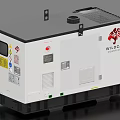 Generator Unit Emergency Power Generation Equipment 3d model