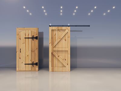 Nordic Barn Door model