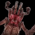 Alien Creature Character Model With Detailed Exoskeleton Sharp Claws And Intricate Textured Design 3d model