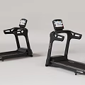 Modern Smart Treadmill With Digital Display And Black Frame For Home Fitness Use