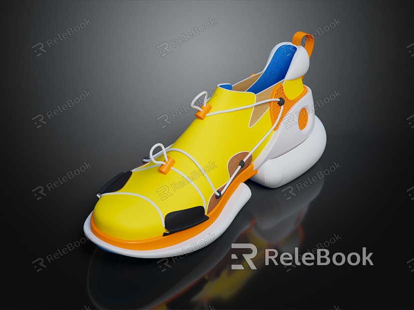 Modern Shoes Concept Shoes Travel Shoes Mountaineering Shoes model