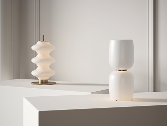 Modern table lamp 3d model