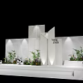 662 LP Niche Architecture Wedding 3d model