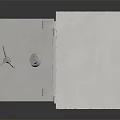 Commercial Safes One Closed and One Open White Metal Security Units