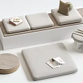 Modern Cushion Combination 3d model
