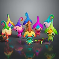 Cartoon Characters Cartoon Animals Cartoon Small Animals Game Characters Virtual Characters Anime Characters Cartoon Elves 3d model