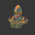 Sci-Fi Armor Alien Armor Sci-Fi Armor High-Tech Armor Futuristic Armor Alien Warrior Armor 3d model