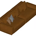 Modern Multiplayer Sofa 3d model