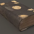 Ancient Books Retro Books Books Magic Books Code Ancient Scrolls Magic Books Ancient Books Old Books Antique Books Super Realistic High Precision Film and Television Level 3d model