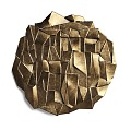 Modern Metal Wall Decorations Round Wall Decorations Creative Wall Decorations 3d model