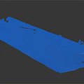 Natural Terrain Profile Showing Layered Soil Grass Vegetation Trees And Water Edge