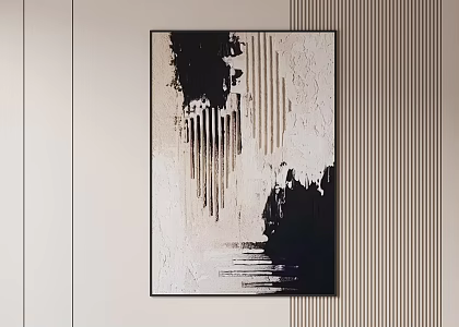Antique Hanging Painting 3d model