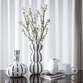 Modern vase ornaments combination 3d model