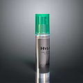 Skin Care Spray With Green Nozzle And Silver Bottle For Daily Use