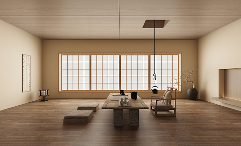 Japanese Tea Room 3d model