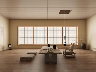 Japanese Tea Room 3d model