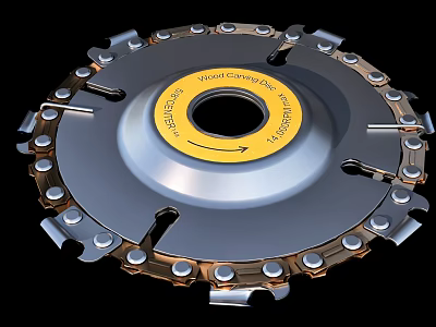 Virtually Unbreakable Metal Cutting Disc With Superior Performance And Durable Design 3d model