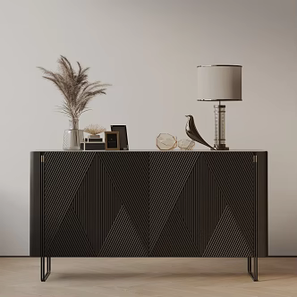 Modern Entrance Cabinet 3d model