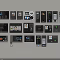 Public Facilities Access Control Devices Including Intercom Systems And Display Screens