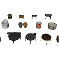 Stylish Modern Ottomans With Various Designs Colors And Shapes For Home Decor