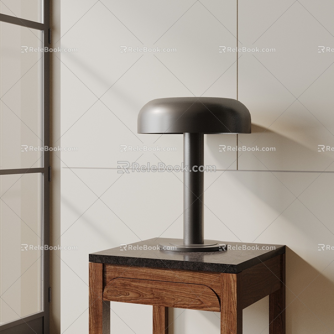 Modern table lamp 3d model