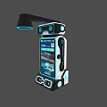 modern all-in-one machine 3d model