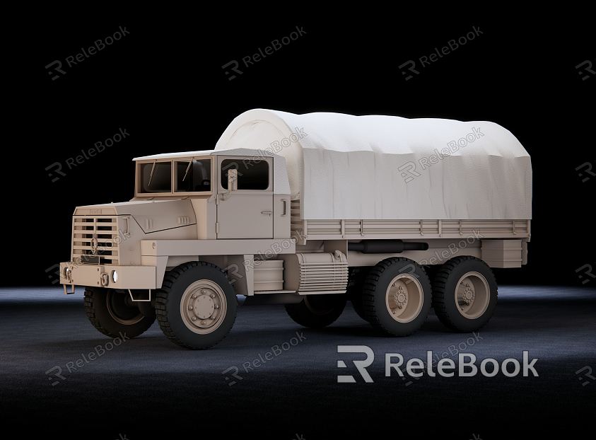 Modern Military Truck Military Truck model