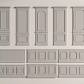 Various Wainscoting Panel Styles With Decorative Designs For Interior Home Walls