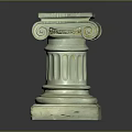 Columns Stone Columns Stone Columns Old Columns Roman Columns Roman Columns Classical Columns Greek Columns 3d model