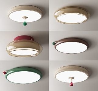 Children's room ceiling lamp 3d model