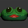 Green Inflatable Frog Shaped Swim Ring Fun Water Sports Equipment For Kids