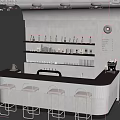 Bar 3d model
