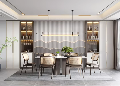 New Chinese Restaurant 3d model