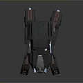 Multi Legged Mechanical Spider Robot With Metallic Armor And Gray Futuristic Design